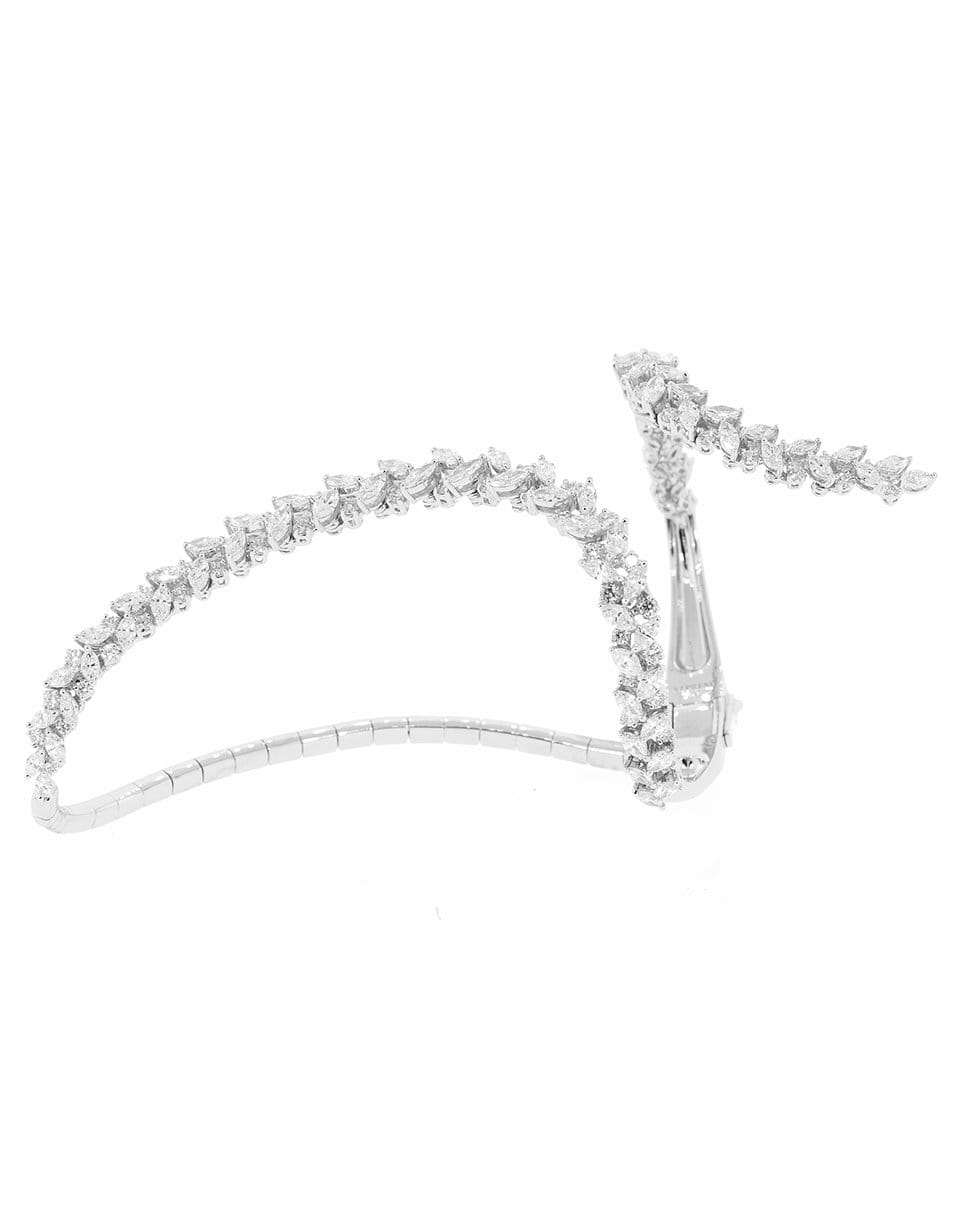 YEPREM JEWELLERY-Round and Marquise Diamond Bracelet-WHITE GOLD