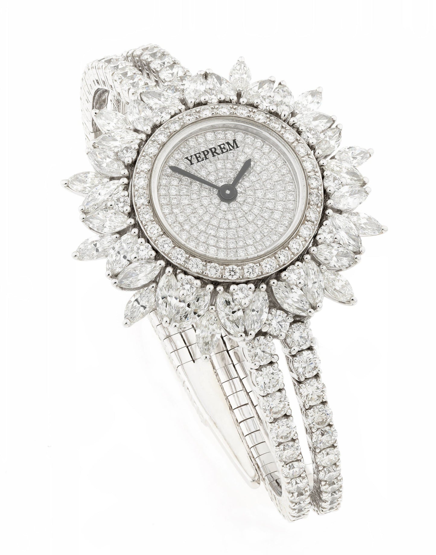 YEPREM JEWELLERY-Diamond Watch-WHITE GOLD