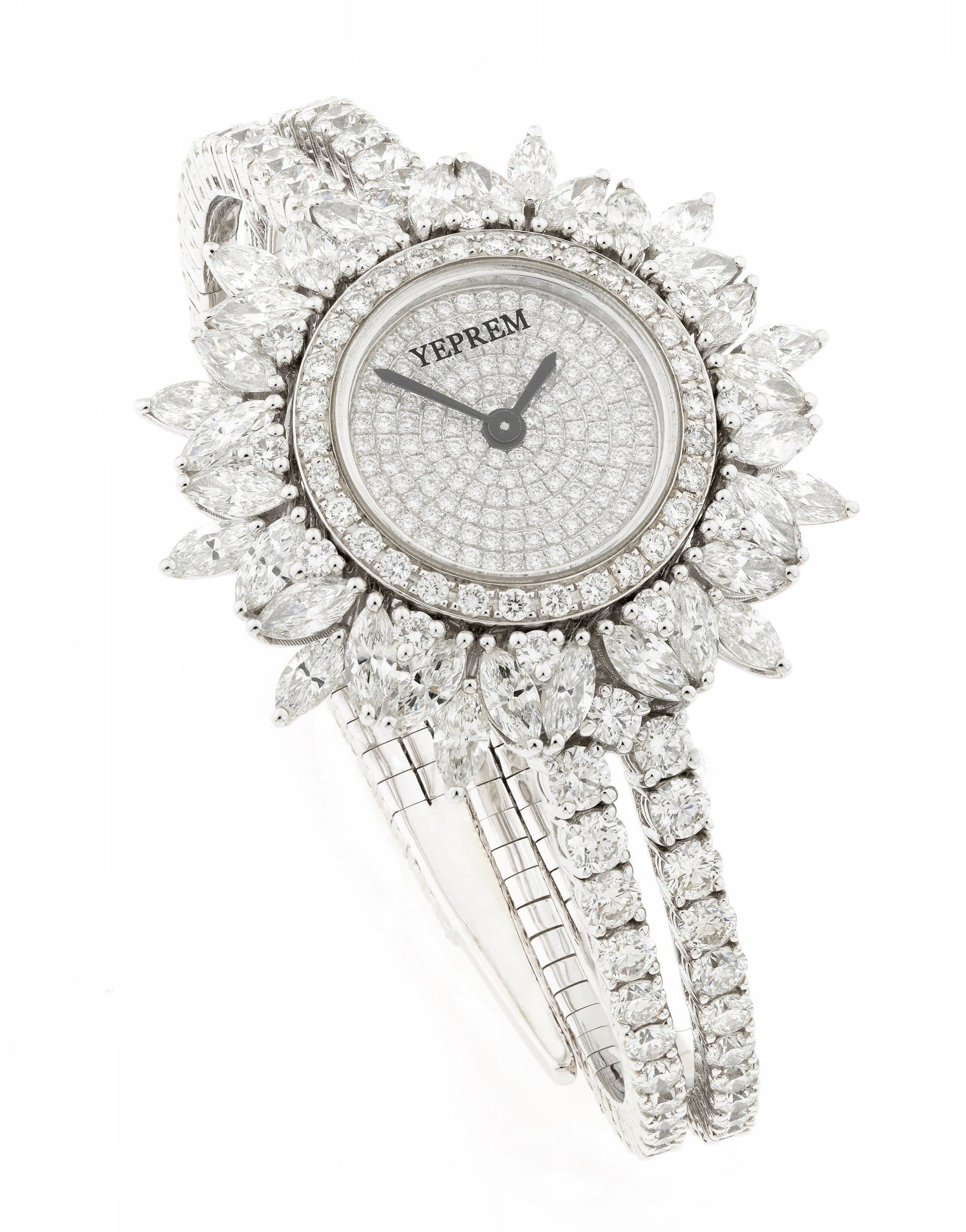 YEPREM JEWELLERY-Diamond Watch-WHITE GOLD