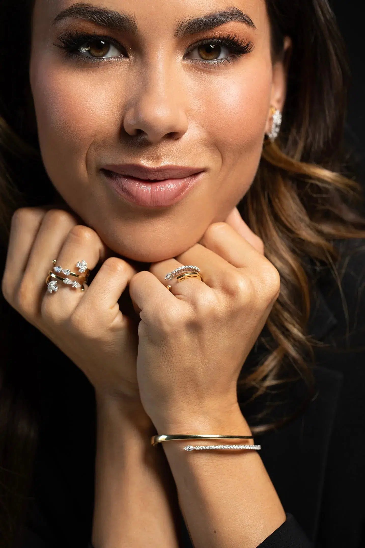 YEPREM JEWELLERY-Double Band Ring-