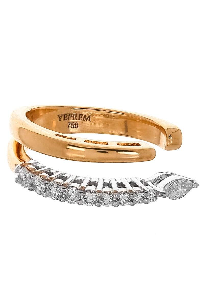 YEPREM JEWELLERY-Double Band Ring-