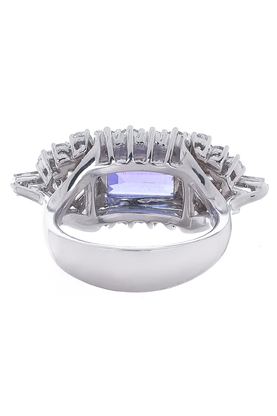 YEPREM JEWELLERY-Tanzanite and Diamond Ring-WHITE GOLD