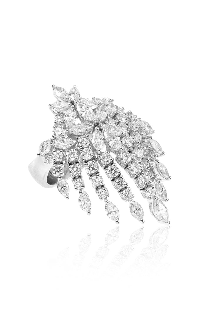 Y-Not Reign Ring-WHITE GOLD-7-JEWELRYFINE JEWELRING-YEPREM JEWELLERY