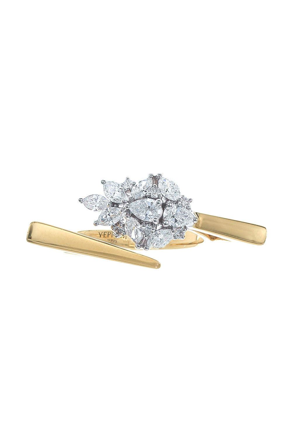 YEPREM JEWELLERY-Golden Strada Stackable Ring-YELLOW GOLD