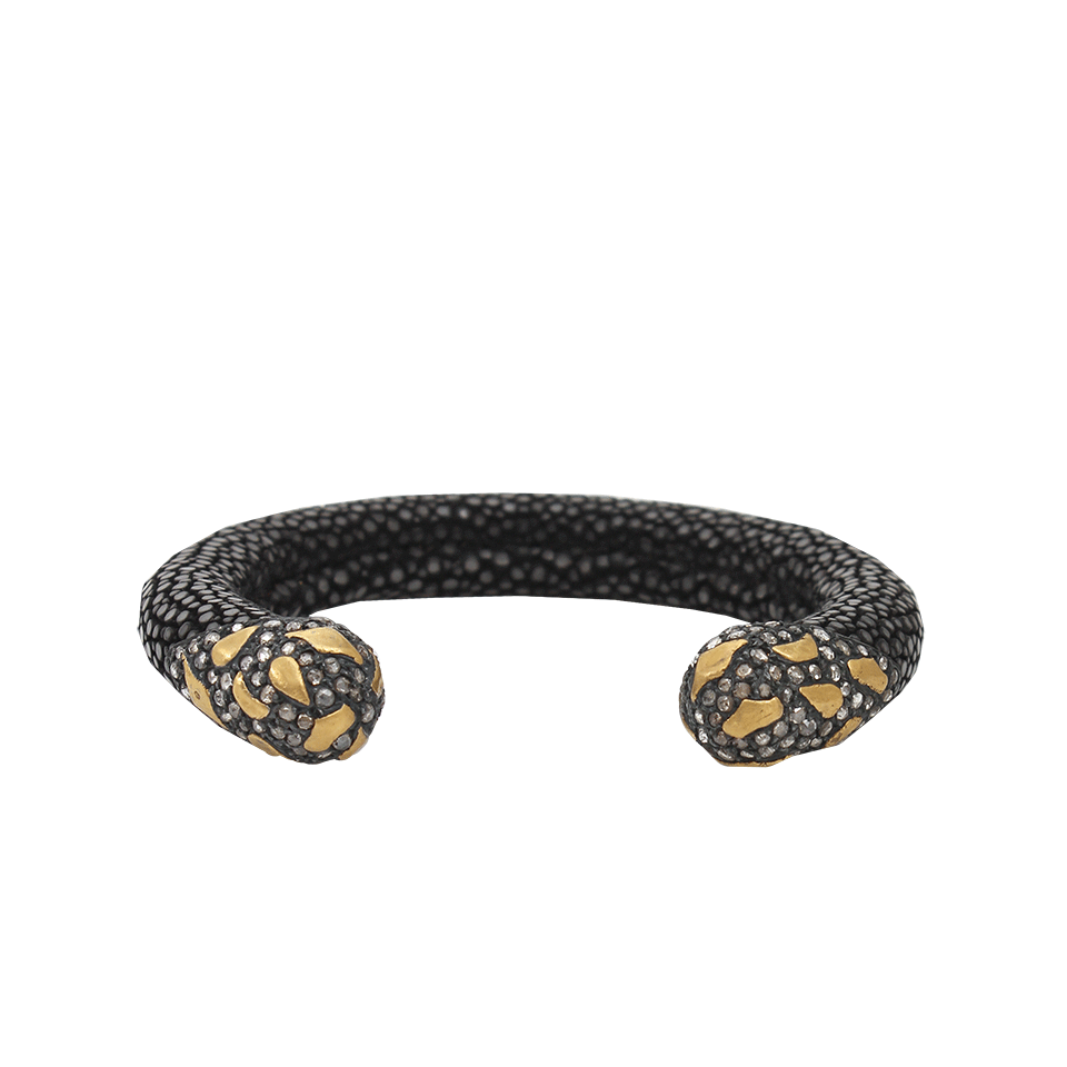 YOSSI HARARI-Large Libra Stingray Cuff Bracelet-GILVER