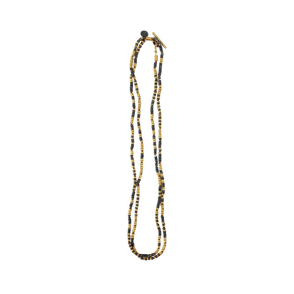 YOSSI HARARI-Leopard Tribe Wrap Necklace-YELLOW GOLD