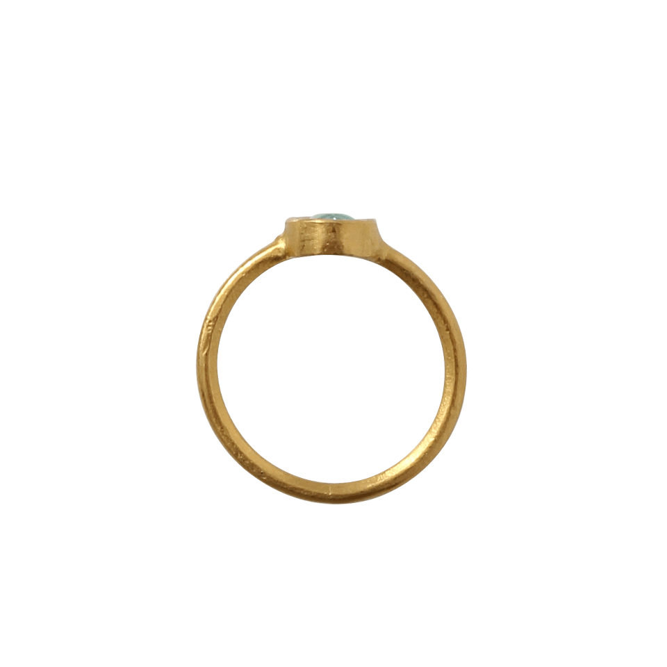 YOSSI HARARI-Carmen Paraiba Stacking Ring-YELLOW GOLD