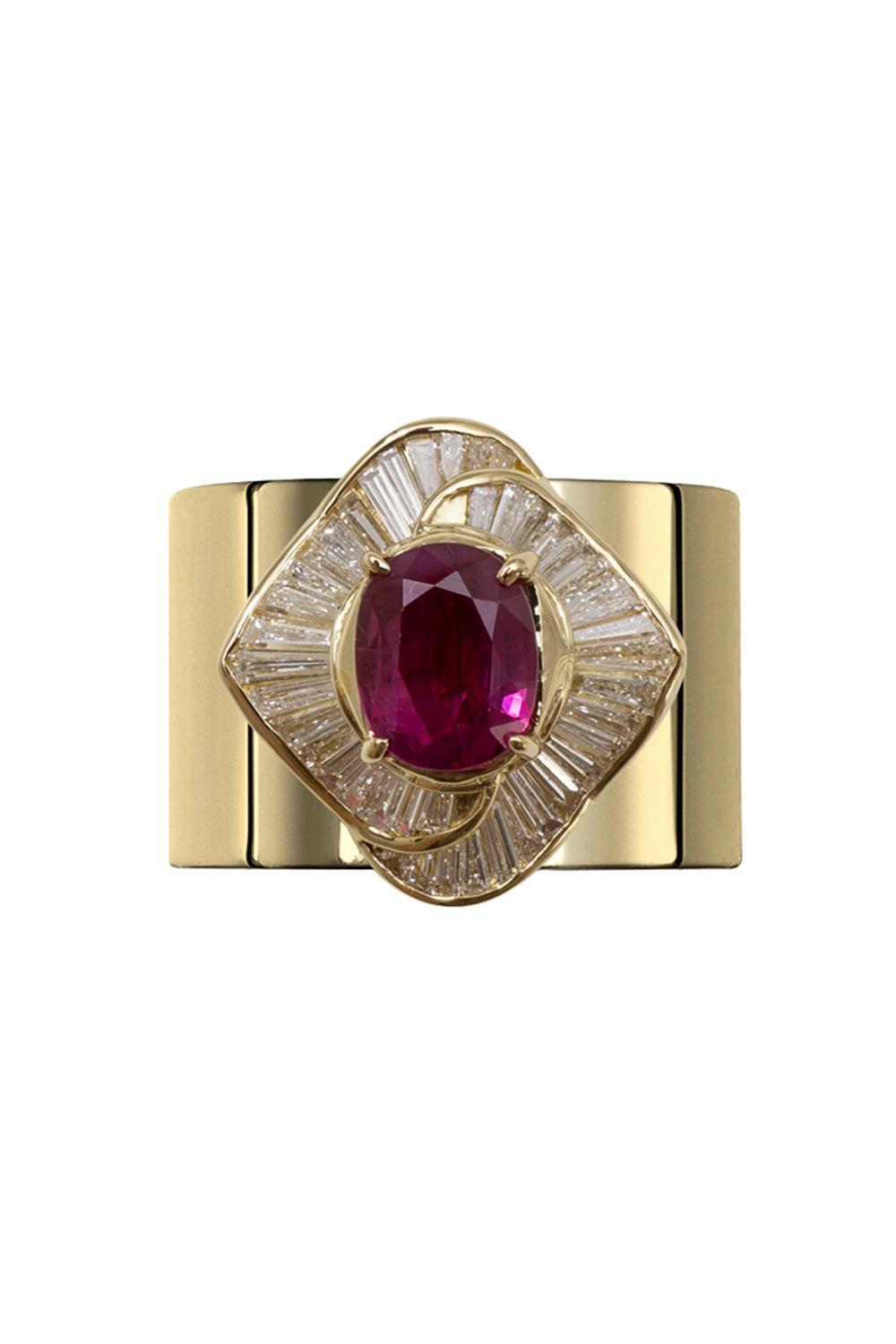 Ruby Diamond Revive Ring | YUTAI – Marissa Collections