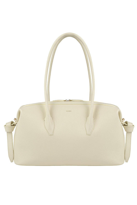 Brioche Duffle Bag - Vanilla-CREAM-O/S-HANDBAGSHOULDER-YUZEFI