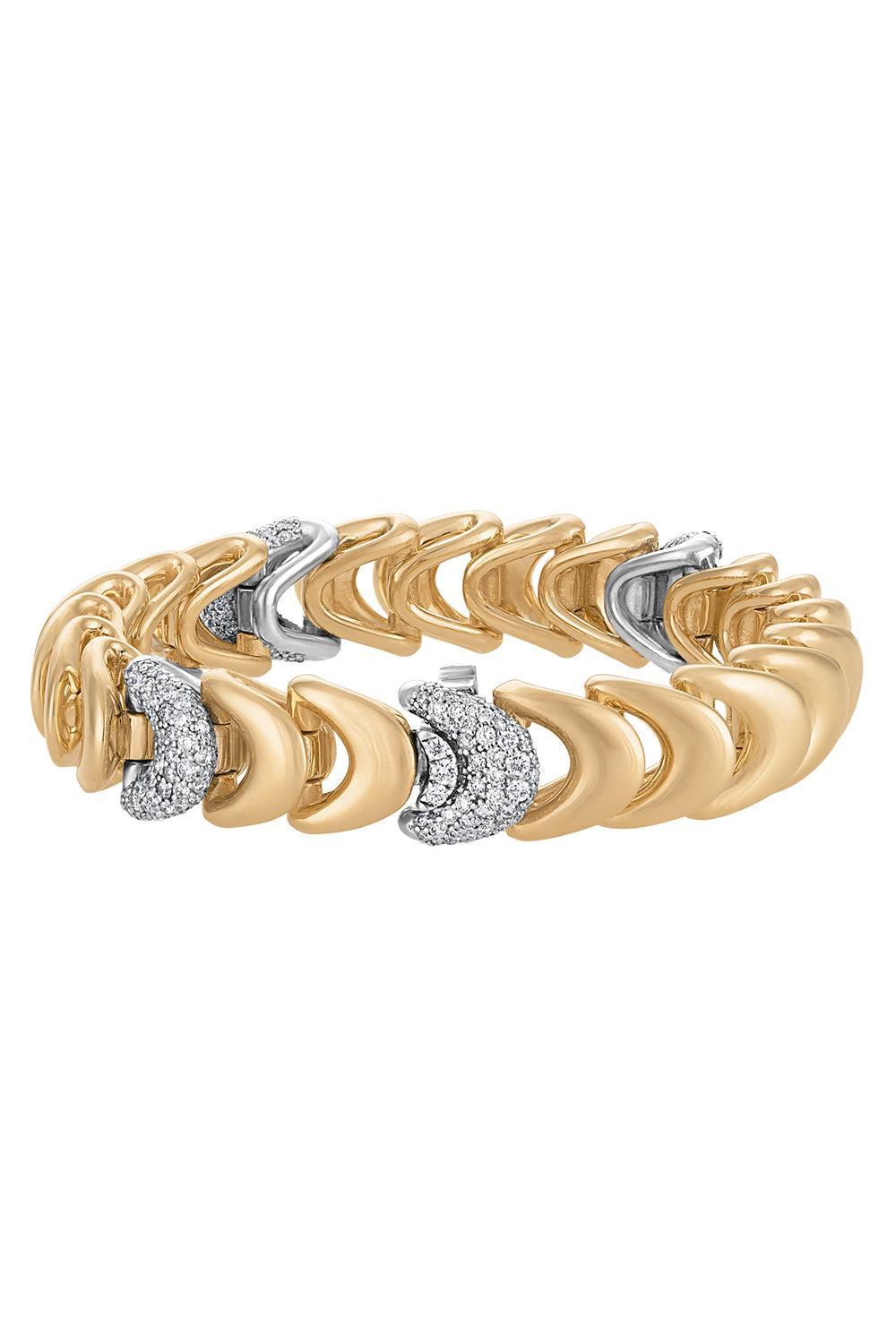 Diamond Zaha Bracelet-YELLOW GOLD-JEWELRYFINE JEWELBRACELET O-ZAHN-Z