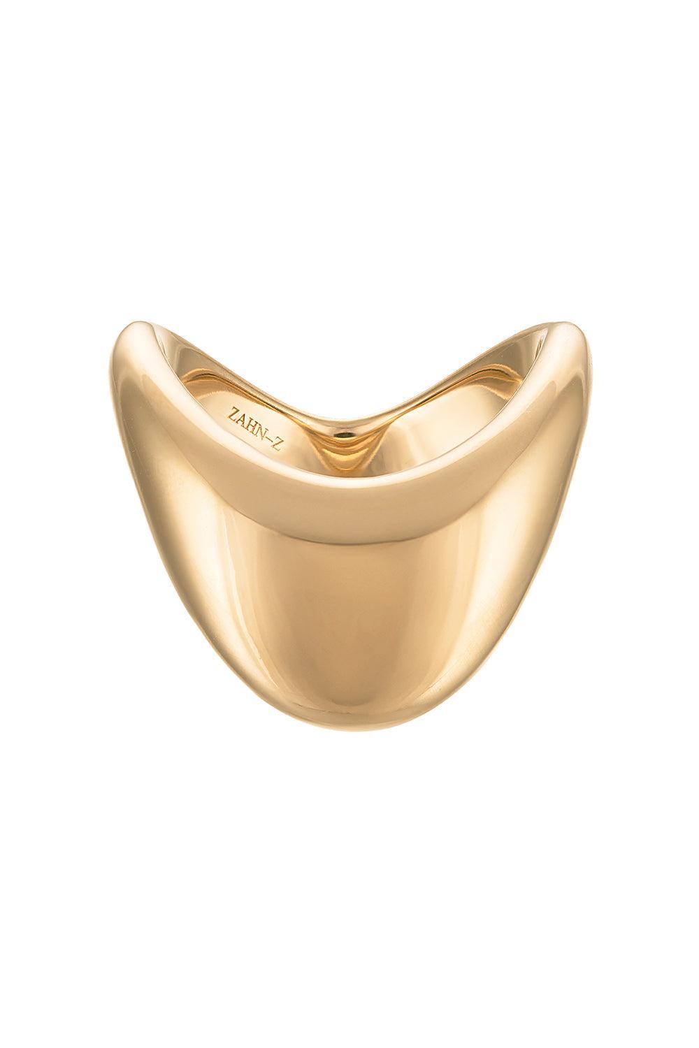 Big Zaha Ring-YELLOW GOLD-6.5-JEWELRYFINE JEWELRING-ZAHN-Z