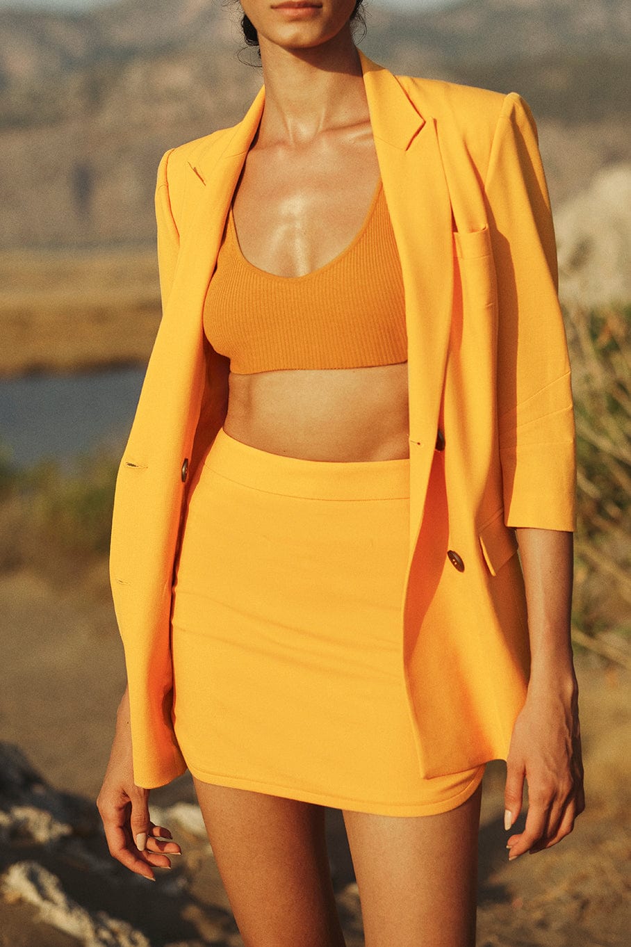 ZEYNEP ARCAY-Wool Wrap Blazer V2-