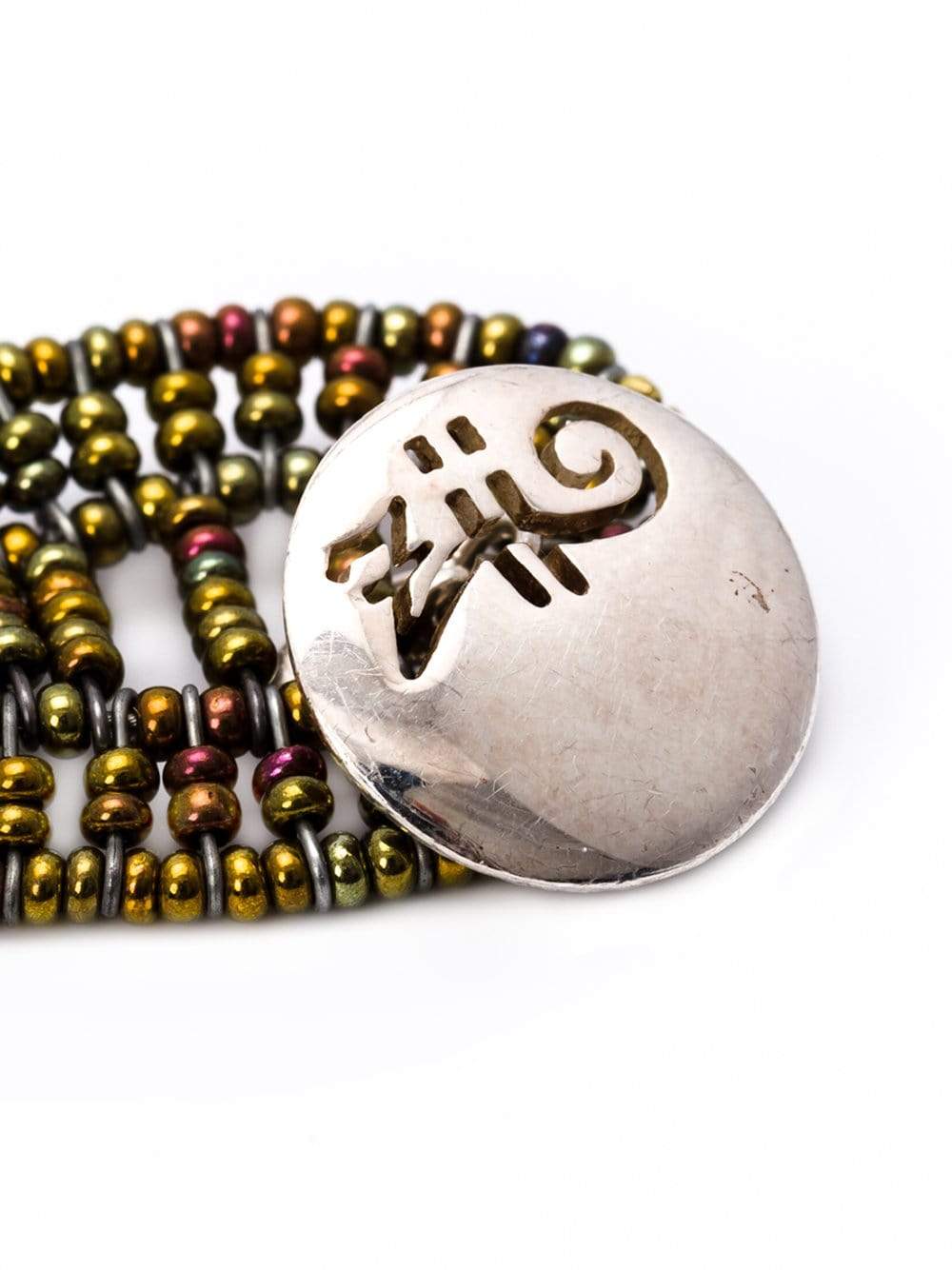 ZIIO-Net Multi-Beaded Bracelet-SILVER