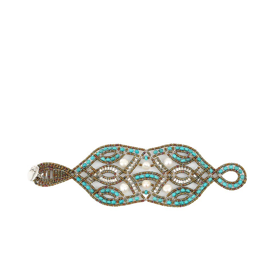 ZIIO-Net Multi-Beaded Bracelet-SILVER