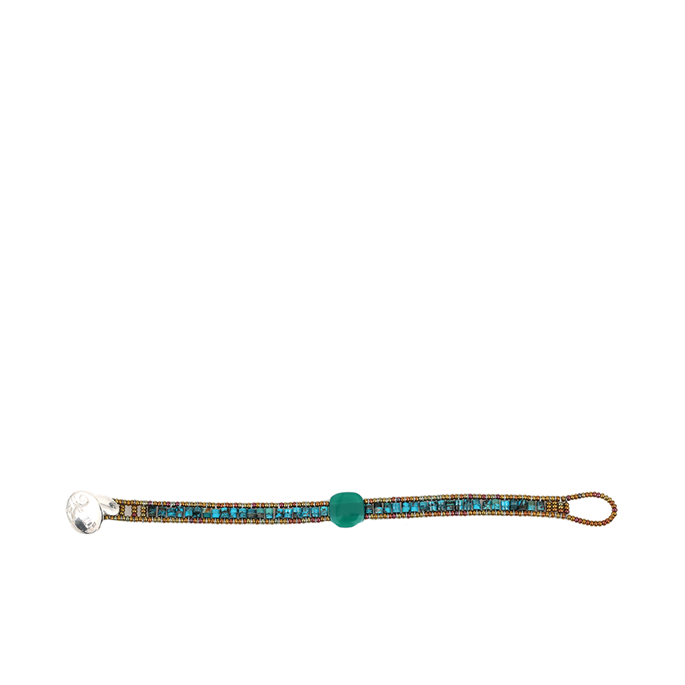 ZIIO-Polis Mini Multi-Beaded Bracelet-TURQ