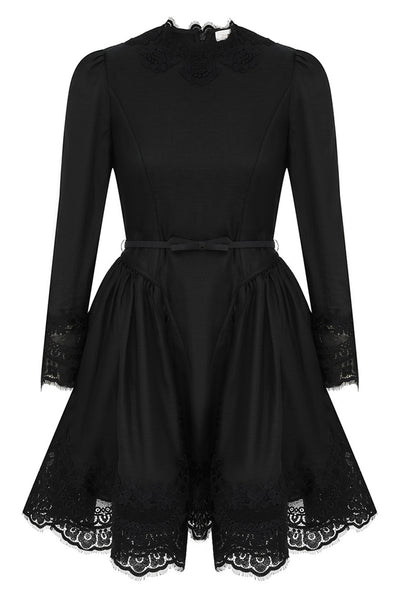 Hypnotic Lace Trim Mini Dress | ZIMMERMANN Marissa Collections Hypnotic Lace Trim Mini Dress | ZIMMERMANN Marissa Collections