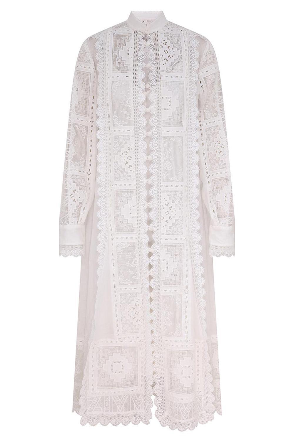 Aster Embroidered Midi Dress-CREAM-1-CLOTHINGDRESSCASUAL-ZIMMERMANN