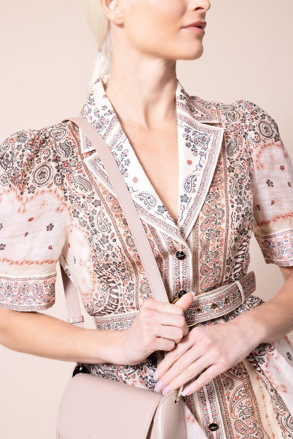 ZIMMERMANN-Matchmaker Mini Shirt Dress-