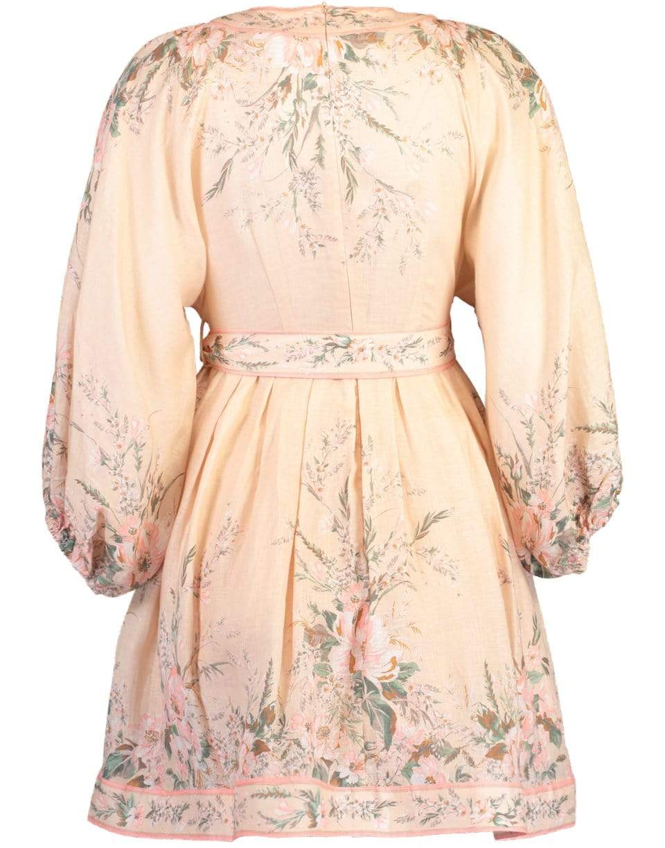 ZIMMERMANN-Moonshine Plunge Mini Dress-