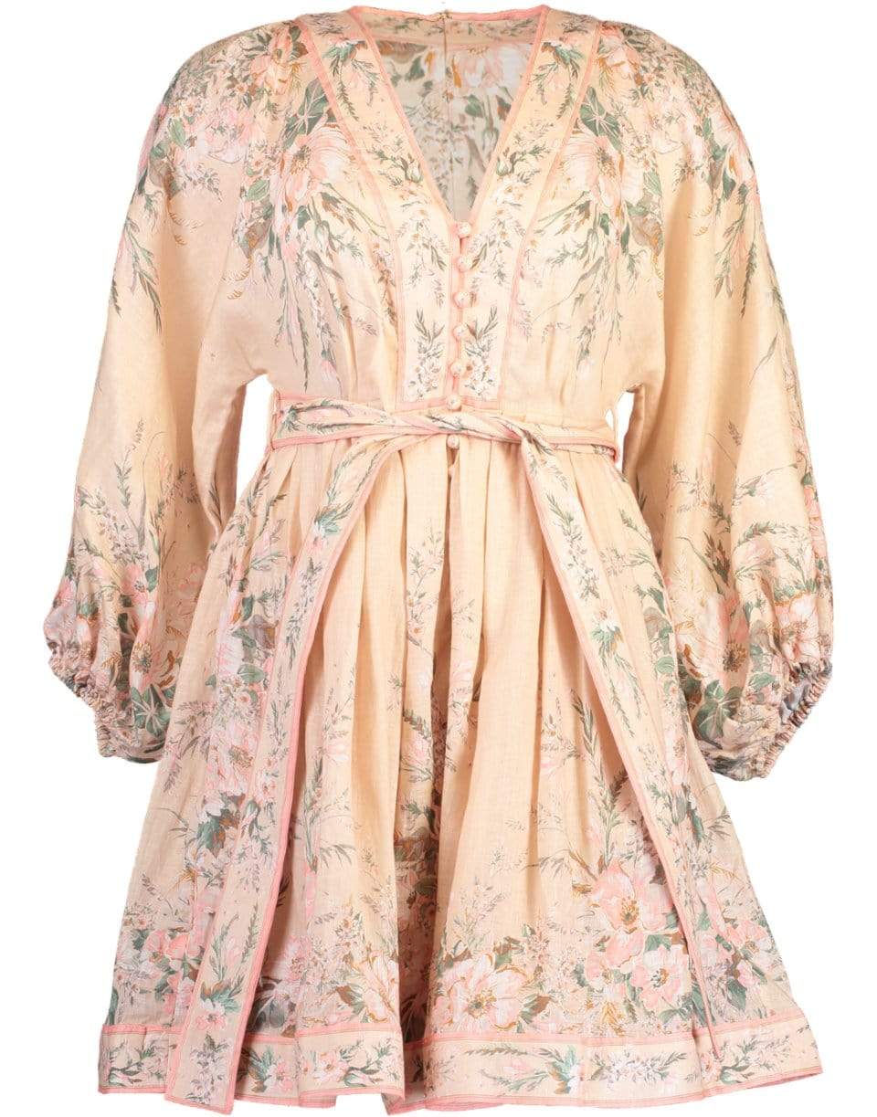 ZIMMERMANN-Moonshine Plunge Mini Dress-