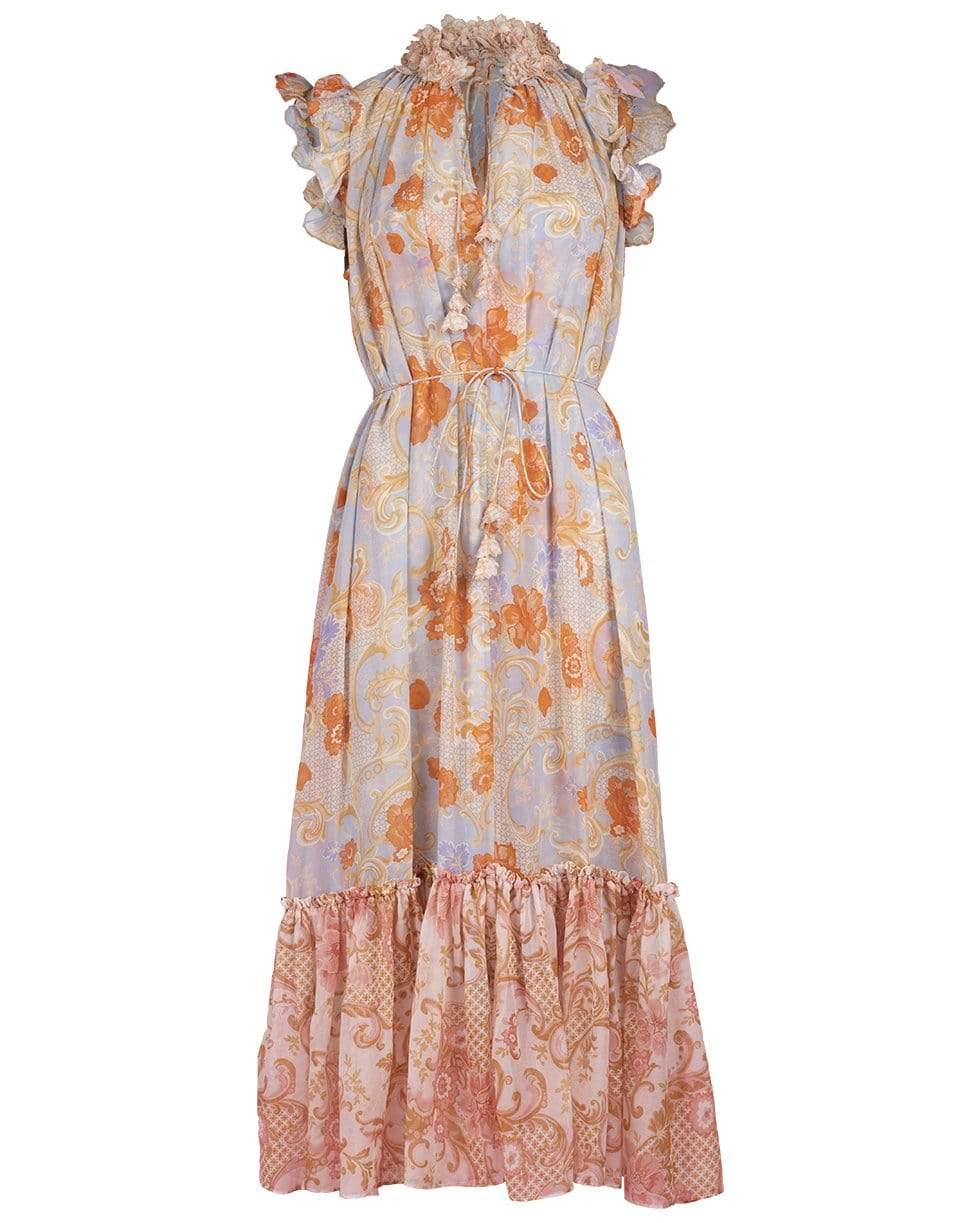 ZIMMERMANN-Postcard Sleeveless Dress-