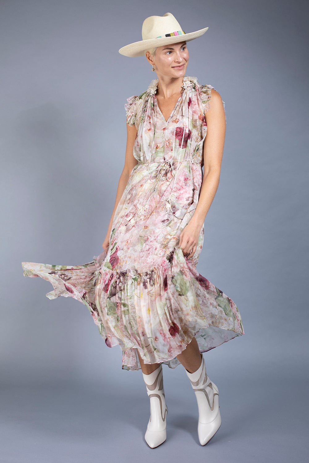 ZIMMERMANN-Dancer Flutter Dress-