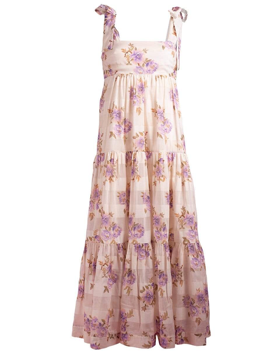 ZIMMERMANN-Rosa Striped Picnic Dress-