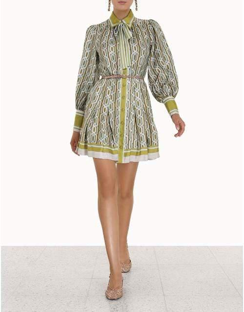 ZIMMERMANN-Rhythm Shirt Mini Dress-