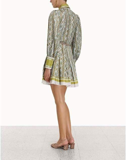 ZIMMERMANN-Rhythm Shirt Mini Dress-