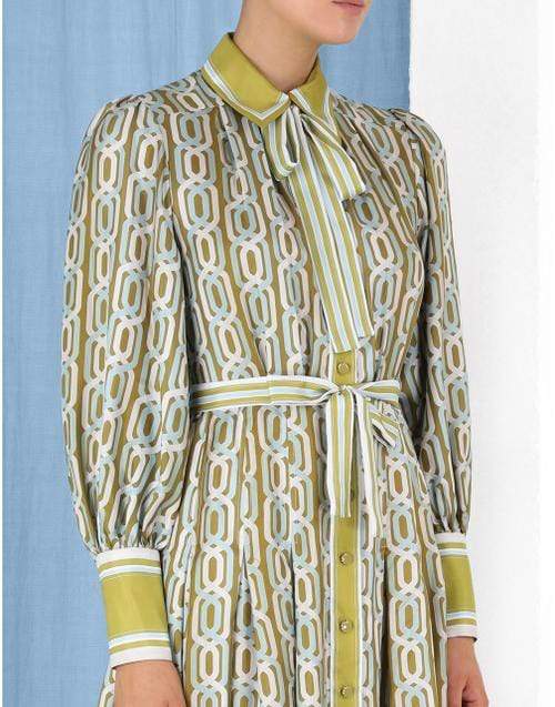 ZIMMERMANN-Rhythm Shirt Mini Dress-