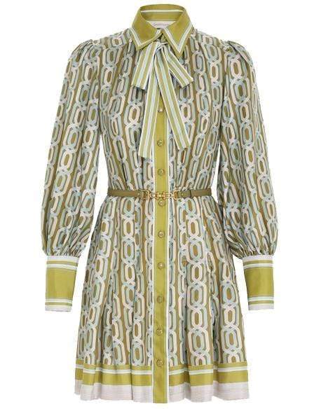 ZIMMERMANN-Rhythm Shirt Mini Dress-
