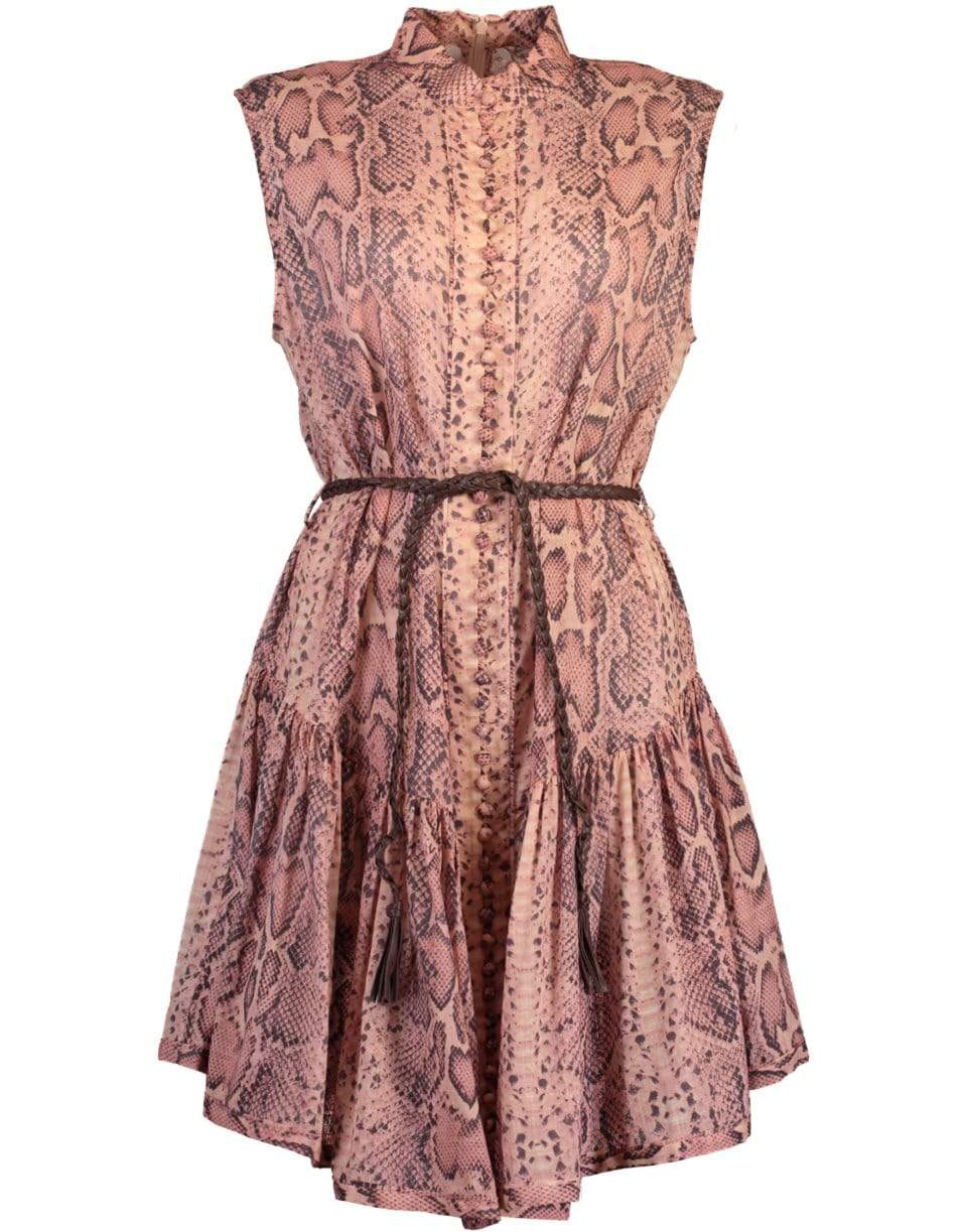 ZIMMERMANN-Moonshine Sleeveless Mini Dress-