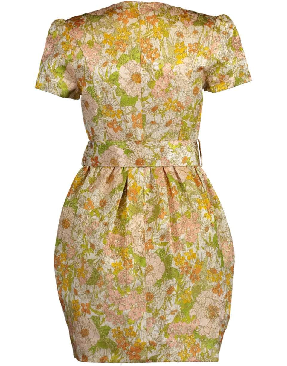 Super Eight Brocade Mini Dress