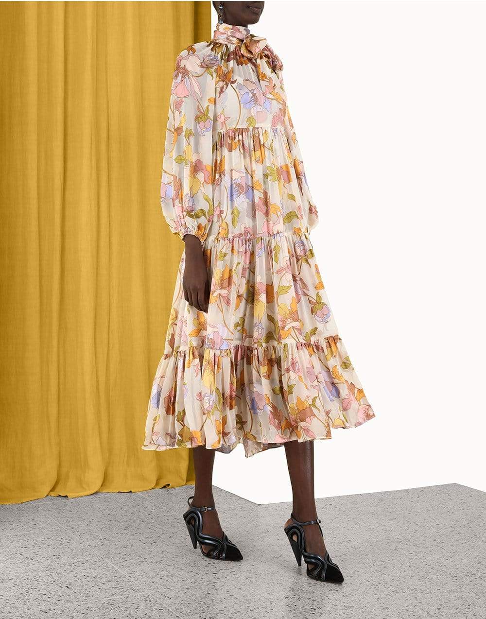 Zimmermann rainbow dress sales