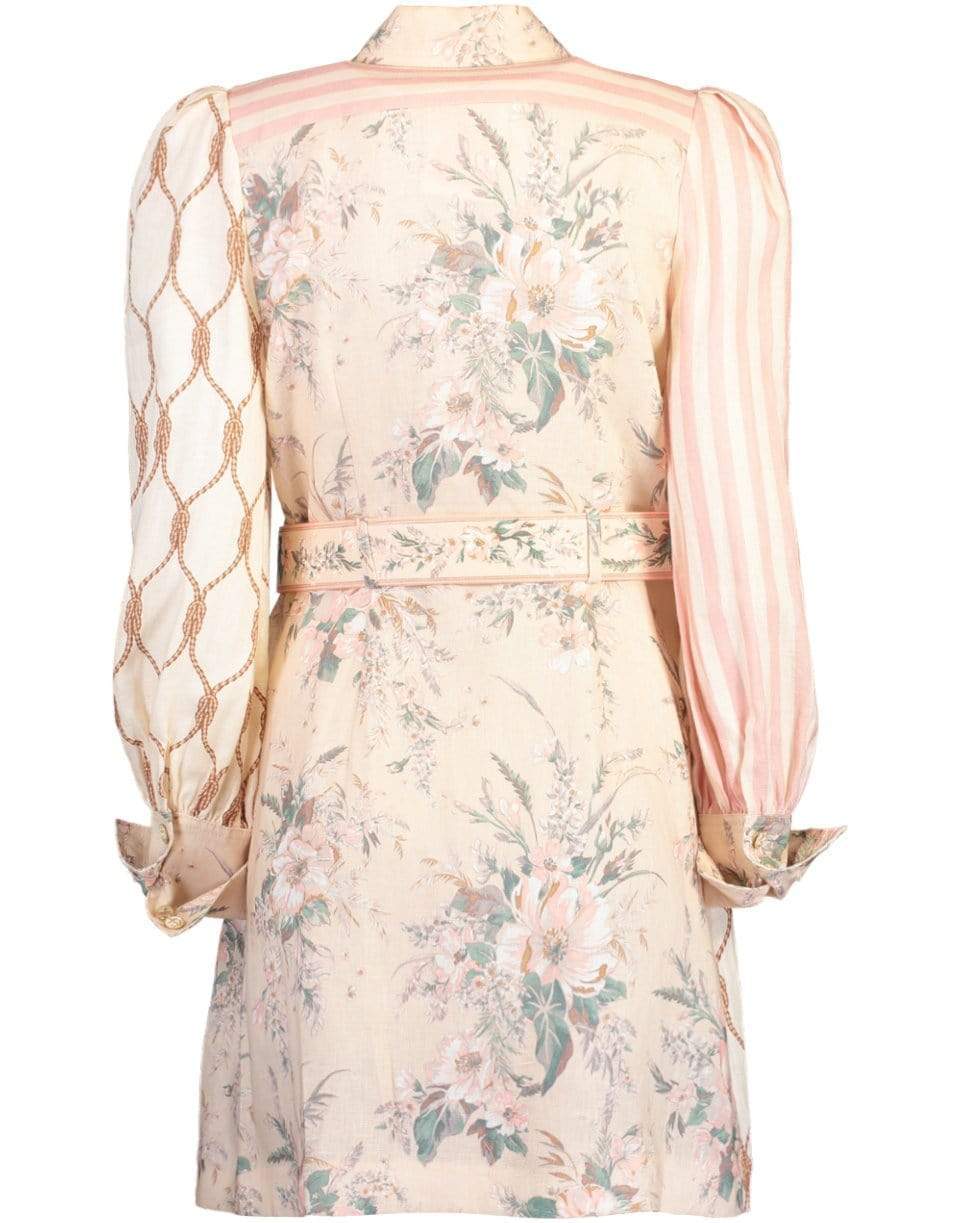 ZIMMERMANN-Moonshine Patched Shirt Dress-