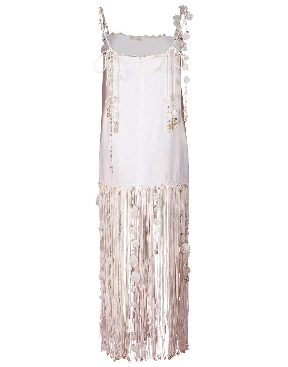 ZIMMERMANN-Postcard Shell Fringe Dress-
