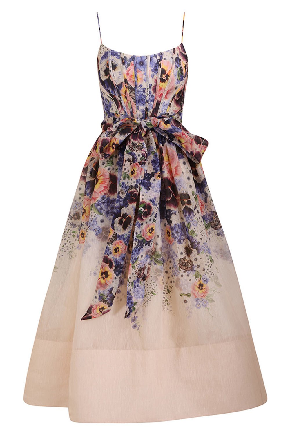 ZIMMERMANN-Tama Midi Dress-