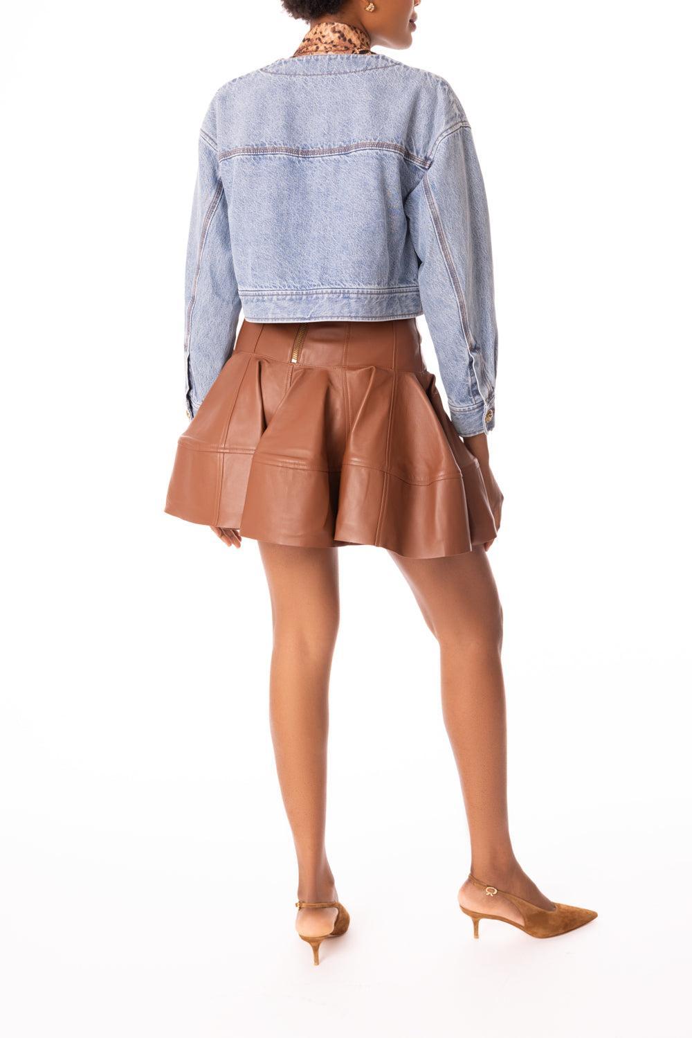 Denim Cropped Jacket-DAWNBLUE-0-CLOTHINGJACKETDENIM-ZIMMERMANN