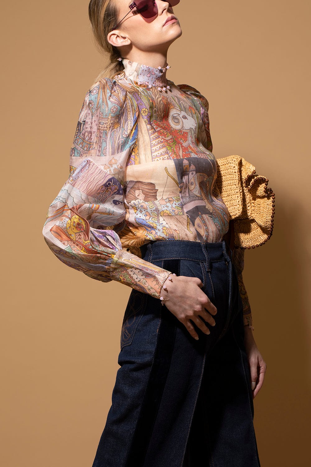 ZIMMERMANN-Kaleidoscope Flare Jean-