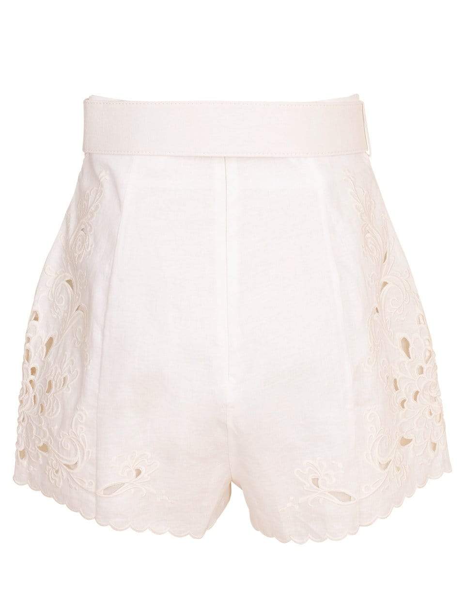 Peggy Embroidered High Waist Short