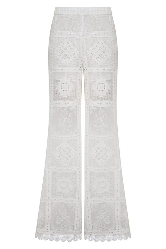 Aster Embroidered Pant-CREAM-1-CLOTHINGPANTWIDE LEG-ZIMMERMANN