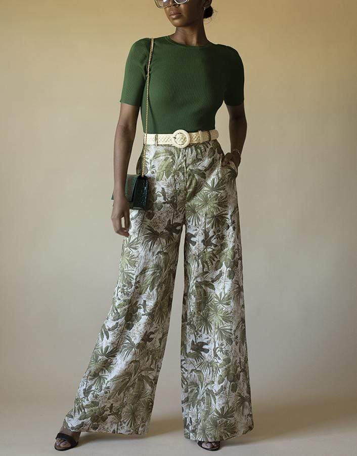 ZIMMERMANN-Brighton Wide Leg Pant-