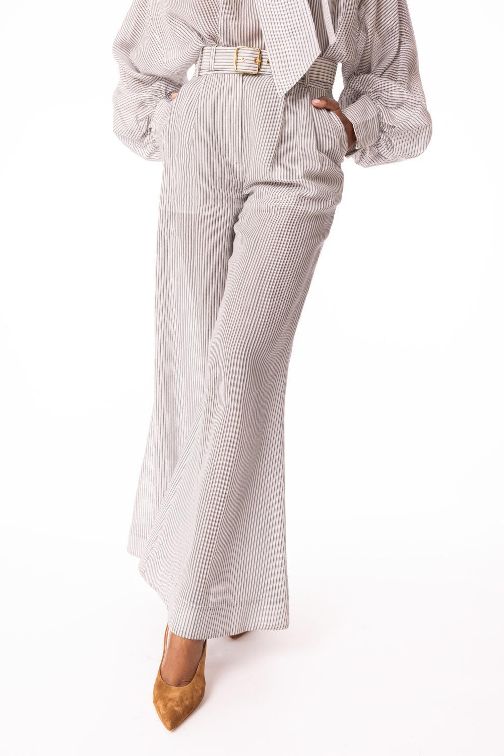 Hypnotic Wide Leg Pant-NAVY-1-CLOTHINGPANTWIDE LEG-ZIMMERMANN