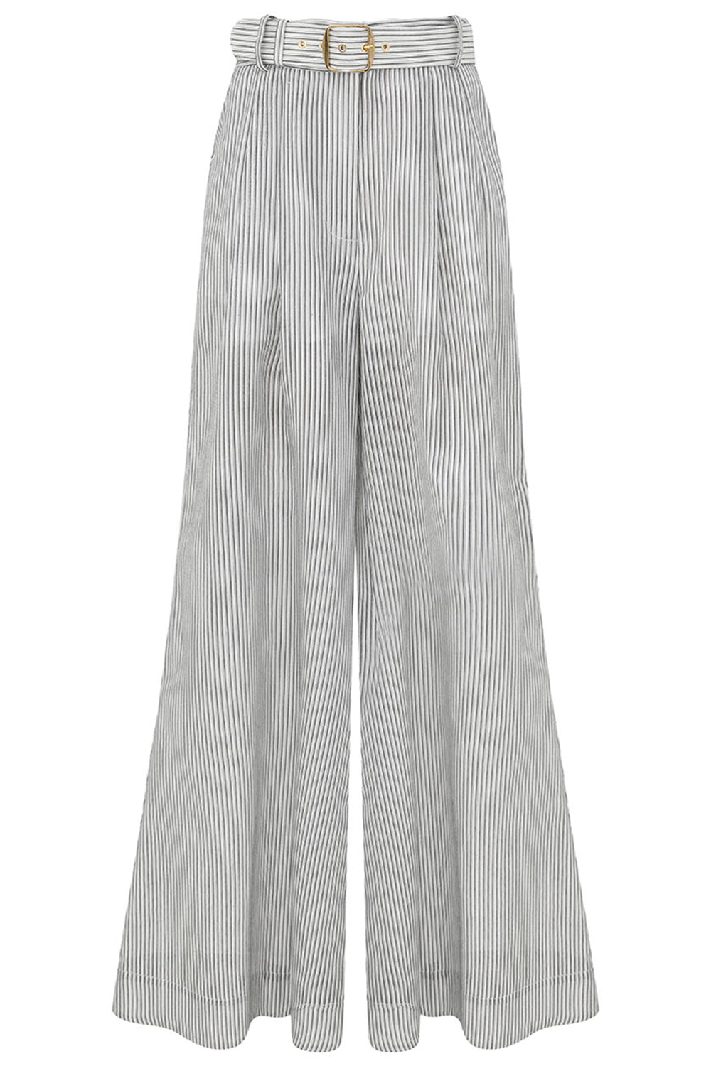 Hypnotic Wide Leg Pant-NAVY-1-CLOTHINGPANTWIDE LEG-ZIMMERMANN