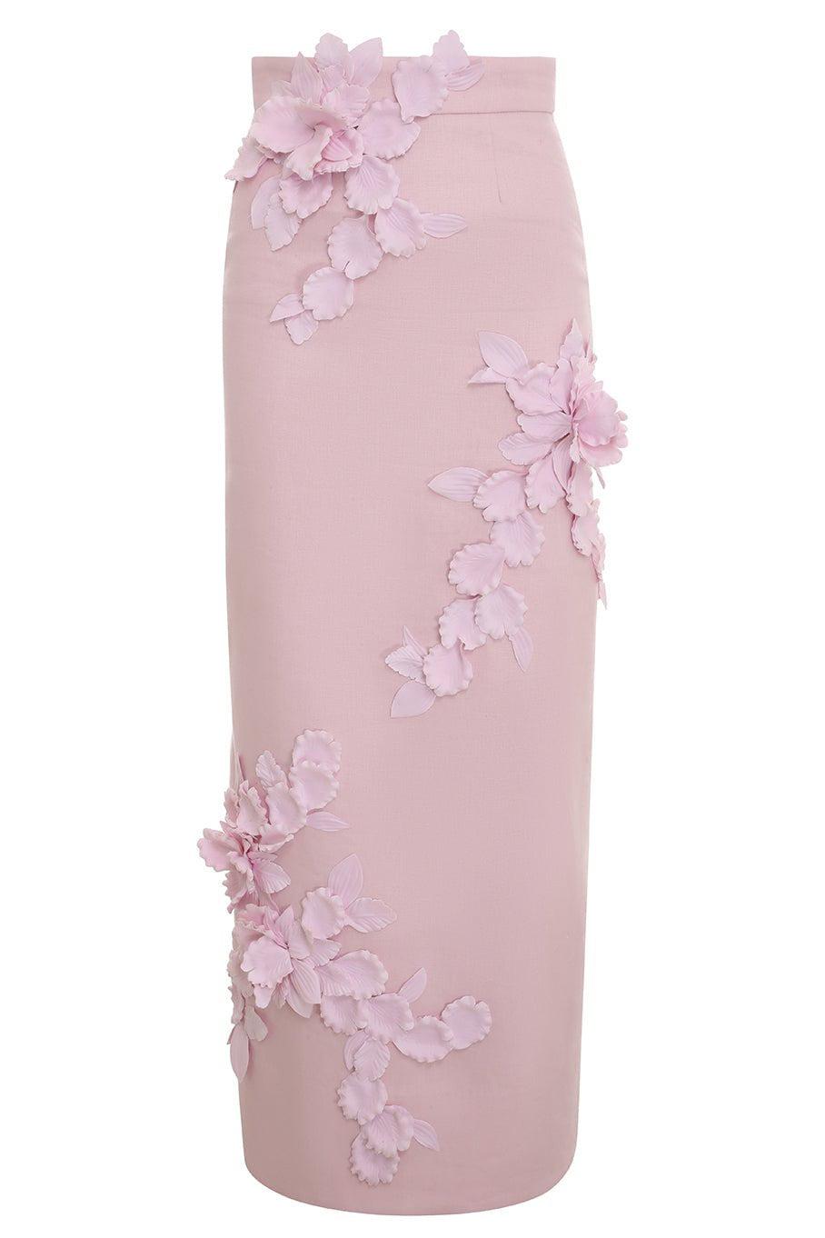 ZIMMERMANN-High Tide Flower Skirt-