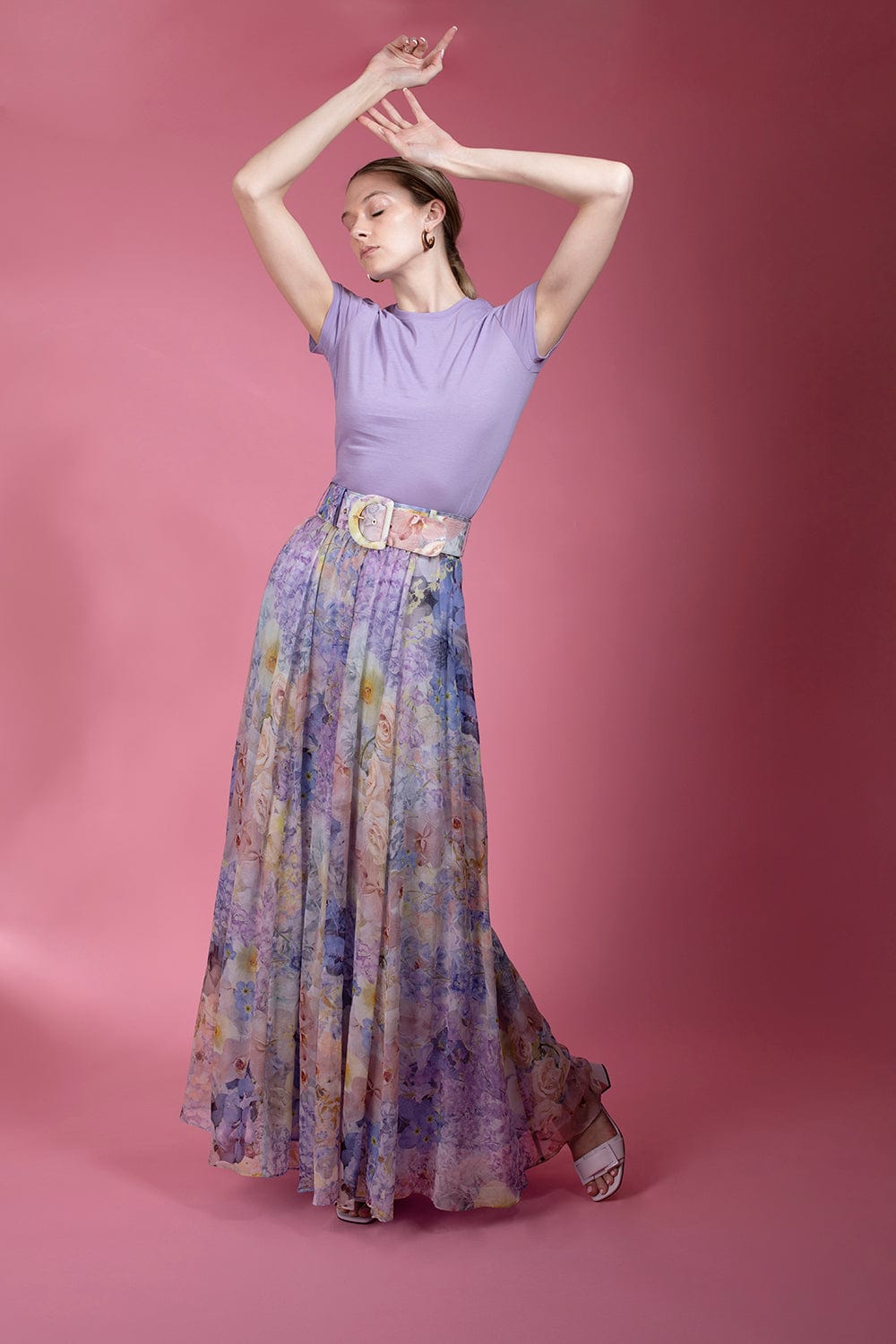 ZIMMERMANN-Rhythmic Maxi Skirt-
