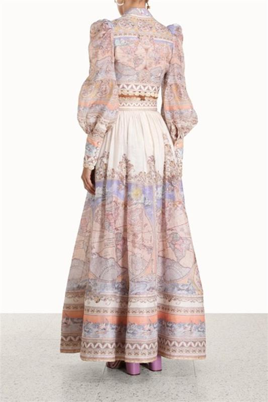 ZIMMERMANN-High Tide Maxi Skirt - Odyssey-