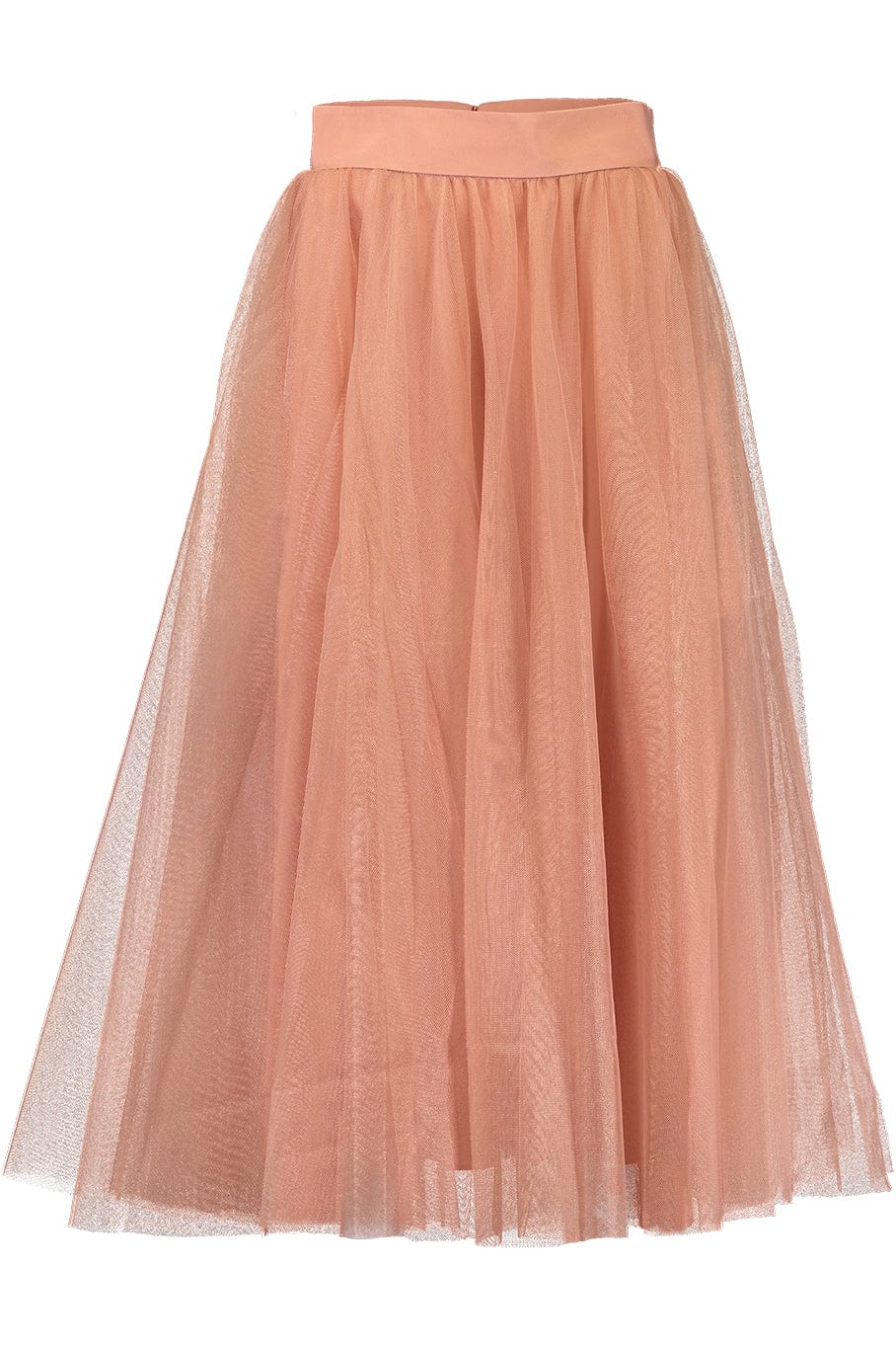 ZIMMERMANN-Tulle Midi Skirt-