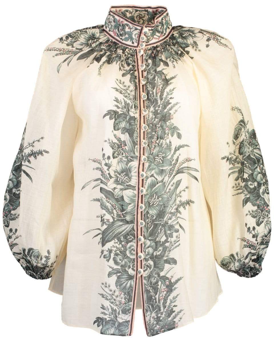 ZIMMERMANN-Moonshine Billow Blouse-