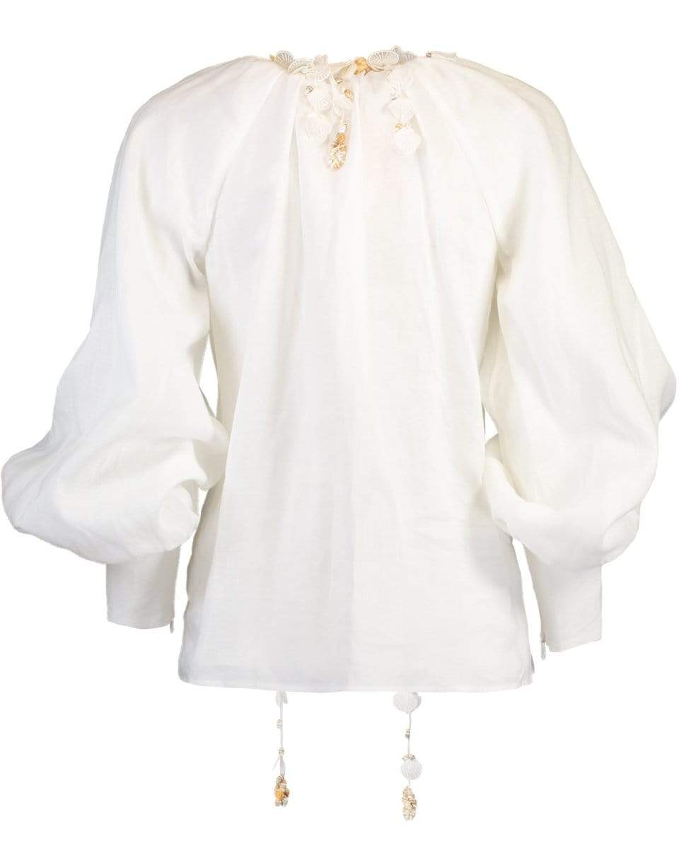 ZIMMERMANN-Postcard Shell Blouse-